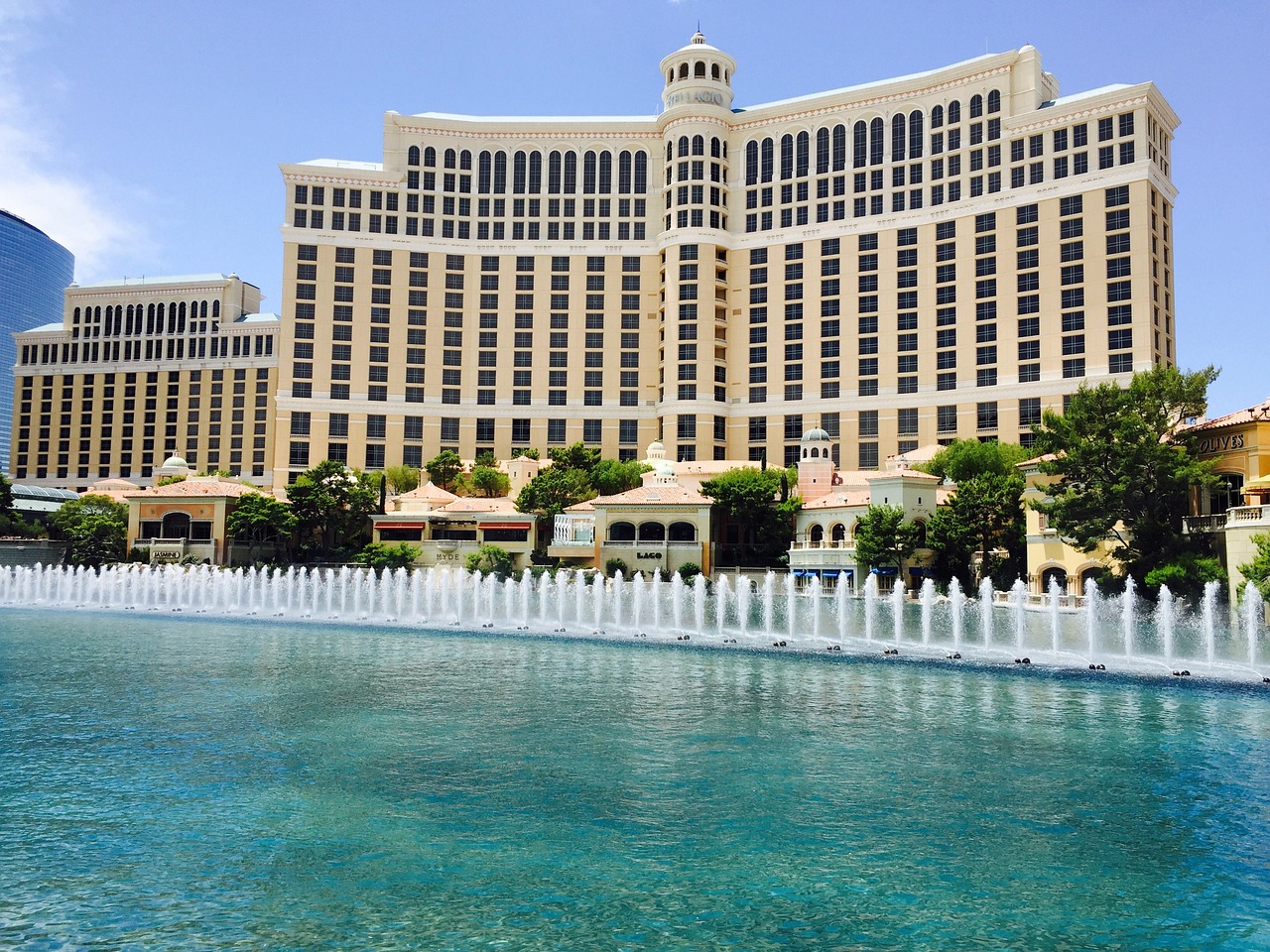 The Bellagio Resort and Fountain Show